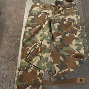 J. Crew camo chinos